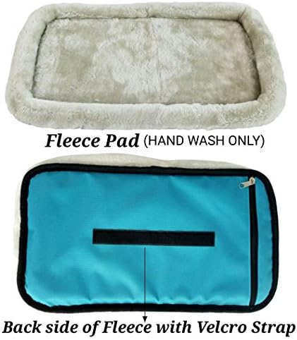 Mr. Peanut's Platinum Series Pet Carrier Faux Fleece Pad - Image 2