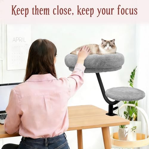 Cat Desk Bed, Desk Cat Bed Attachment - Image 2
