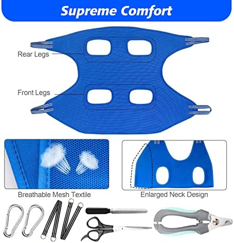 Ateson Pet Grooming Hammock Harness - Image 6