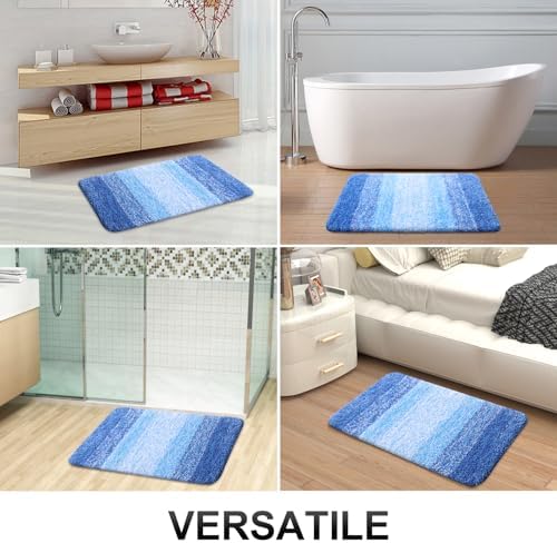 OLANLY Small Bathroom Rugs 35x16, Extra Soft Absorbent Microfiber Bath Rugs - Image 7