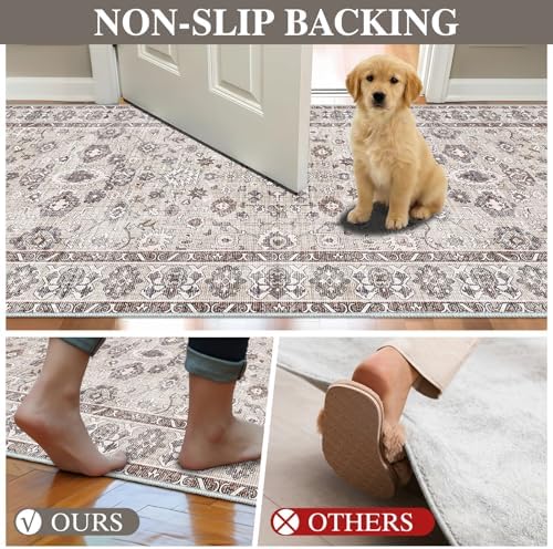 3x5 Oval Area Rug Washable Floor Mat - Image 6