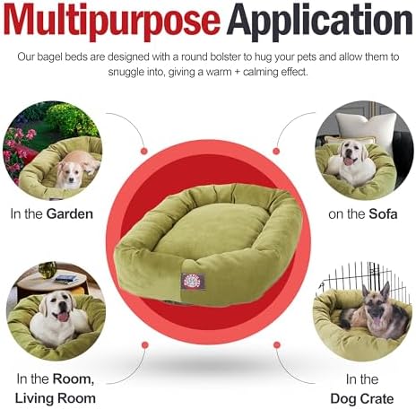 Majestic Pet Villa 52 Inch Shredded Memory Foam Dog Bed - Image 6
