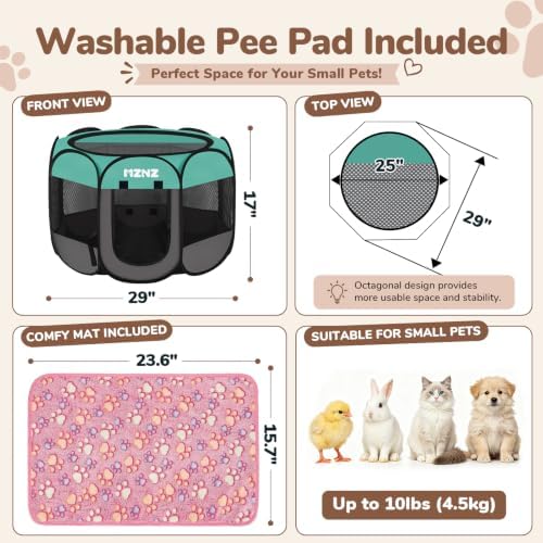 Dog Cat Small Animal Puppy Playpen Crate - Image 2