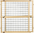 MYPET Wire Mesh Dog Gate: 29.5"-50" Wide, Pressure Mounted by NorthStatesMyPet