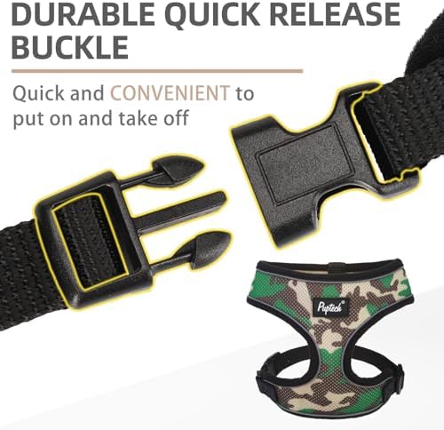 PUPTECK Small Dog Harness and Leash Set No Pull - Image 4