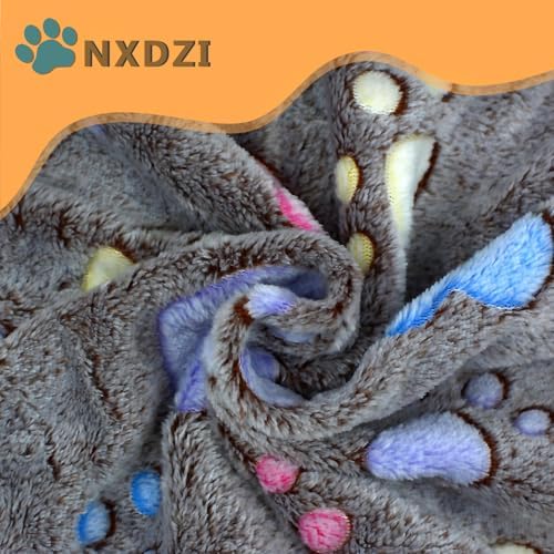 Dog Blankets for Small Dogs and Puppies, 3 Pack Washable Pet Blankets 30" x 20" - Image 5