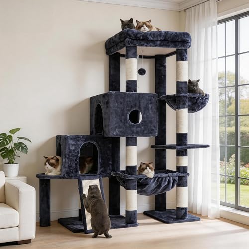 Hey-brother Cat Tree Tower by Hey-brother