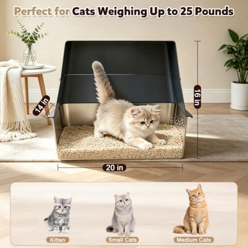 Stainless Steel Litter Box - Image 2