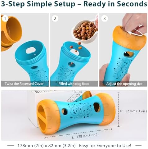 Treat Dispensing Dog Puzzle Toy, Interactive Dog Toys - Image 6