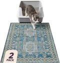 Lovewag Cat Litter Mat, Litter Box Mat, 2 Pack by Lovewag