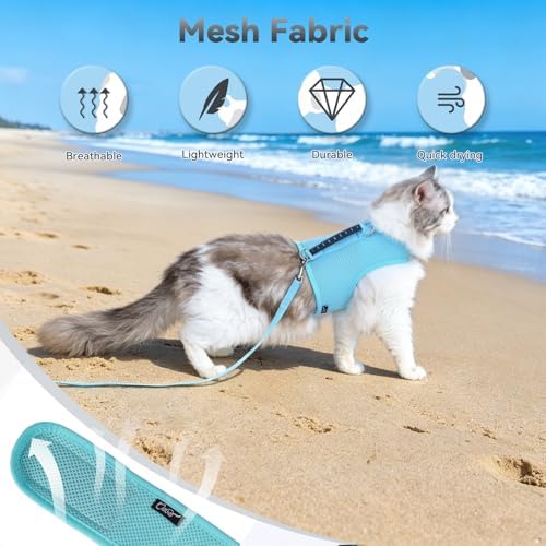 Cat Harness and Leash Set for Walking Escape Proof - Image 6