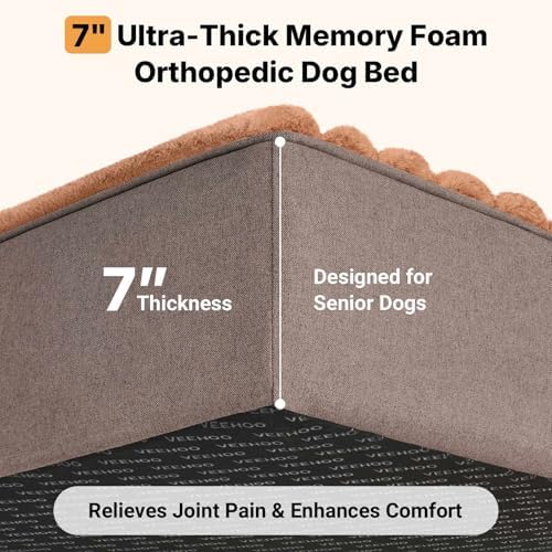 Veehoo Orthopedic Memory Foam Dog Bed - Image 2