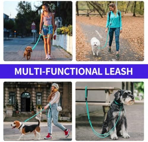 Kazazoo Hands-Free Dog Leash Adjustable Length 5-8 Ft, Crossbody & Waist - Image 6