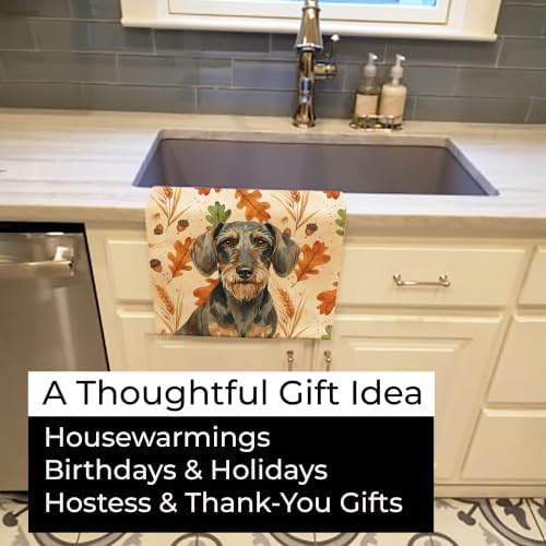 Caroline's Treasures Dachshund Dogs Kitchen Towel 15x25 in - Image 5