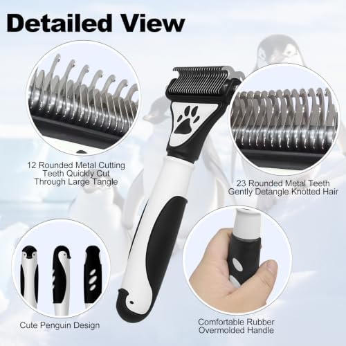 Penguin Double-Sided Dematting Comb - Image 3