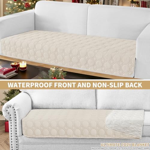 ZNSAYOTX Ultimate Cozy Blankets 100% Waterproof Sofa Mat Blanket - Image 2