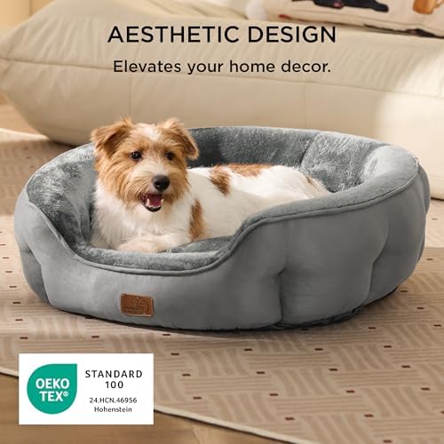 Bedsure Medium Dog Bed Washable, Large Cat Beds - Image 3