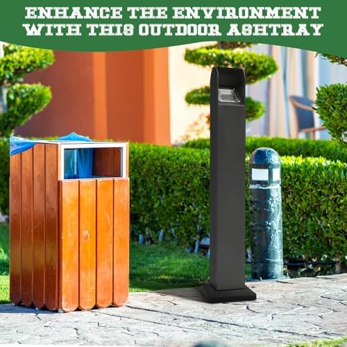 MorningRo Disposal Outdoor Standing Trash Can - Image 3
