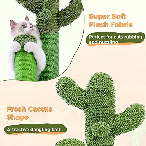 PAWZ Road Cactus Cat Scratching Post 27”Cat Scratcher - Image 3
