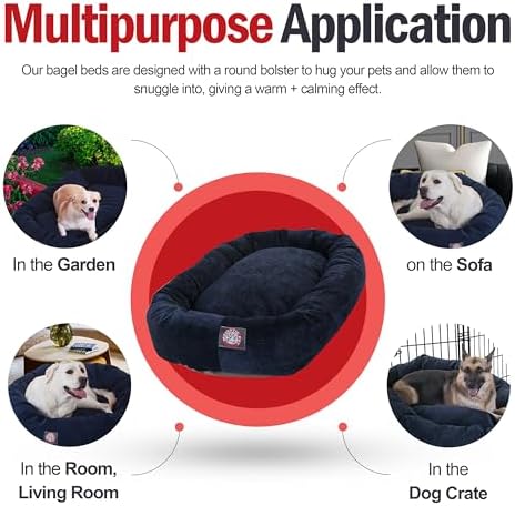 Majestic Pet Micro Velvet Dog Bed, 32 Inch Medium - Image 5