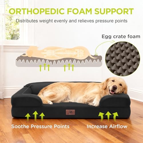 Waterproof Orthopedic Dog Bed for Extra Large Sized Dogs - Image 2