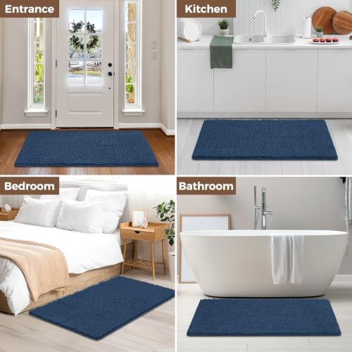 Bcoimo 48x30 Chenille Bath Mat – Non-Slip - Image 6