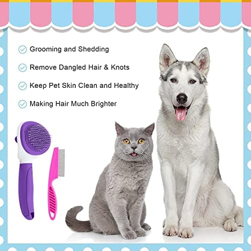 Cat Brushes for Indoor Cats, Dog Brush for Shedding - Image 4