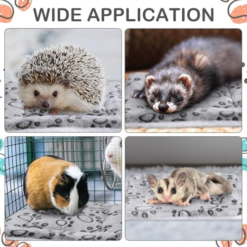 Haull 4 Pcs Waterproof Guinea Pig Bedding Mat, 13 x 10 - Image 2