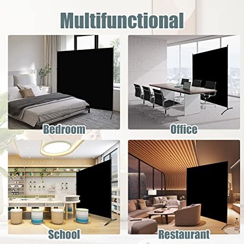 6 Panel Wide Room Divider Wall Screen - Image 5