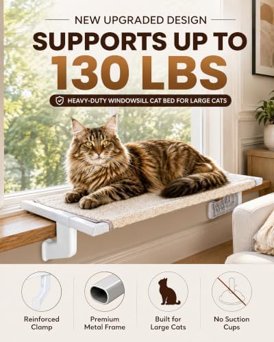 Upgraded Heavy Duty Cat Window Perch - Image 2
