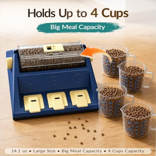 KADTC 2-Level Dog Puzzle Toy Rotating Treat Dispenser - Image 4