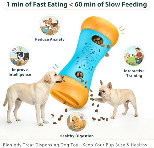 Treat Dispensing Dog Puzzle Toy, Interactive Dog Toys - Image 2