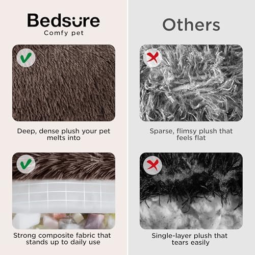 Bedsure SupportMax® Calming Dog Bed Medium Size Dog Washable Pet Bed - Image 4