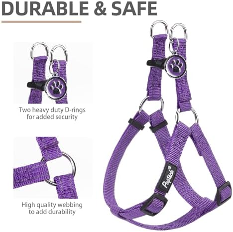 PUPTECK No Pull Dog Harness Small Sized Step-in Adjustable Puppy Vest - Image 2