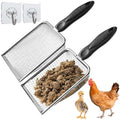 Chicken Poop Scooper, 2 Pack Metal Mesh Shovel by Unknown