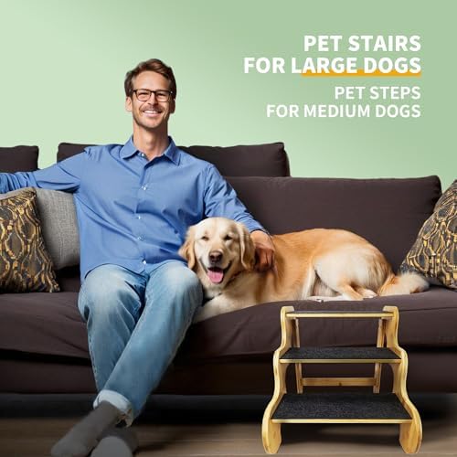 Dog Steps for Bed, 5-Step 24" High, Supports Up to 160 LB - Image 6