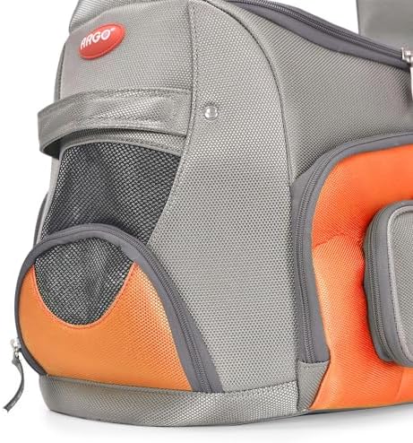 Argo Large Aero-Pet Airline-Approved Pet Carrier, Tango Orange - Image 4