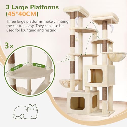 Globlazer S74E Pro Heavy Duty Maine Coon Cat Tree - Image 4