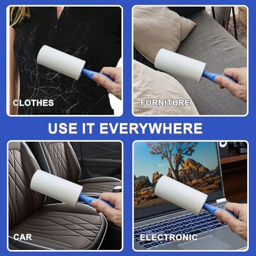 Extra Sticky Lint Roller Mega Value Set 900 Sheets - Image 6