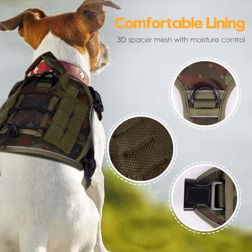 Heavy-Duty Tactical Dog Harness - Image 2