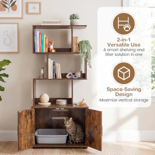 PETSITE Cat Litter Box Furniture - Image 5