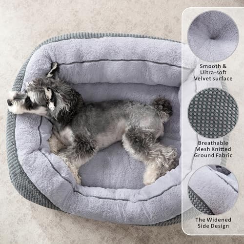 INVENHO Large Dog Beds Large Sized Dog, Washable Orthopedic Warming Soft - Image 2