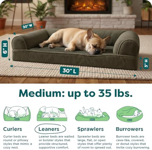 FurHaven Classic Soft Sofa Orthopedic Dog Bed - Image 3