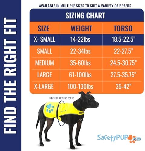 Reflective Dog Vest, Hi Vis Safety Gear - Image 2