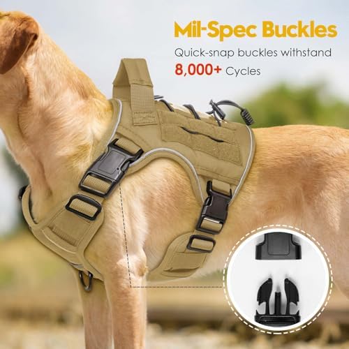 Heavy-Duty Tactical Dog Harness - Image 3
