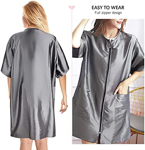 Noverlife Round Neck Pet Grooming Smock - Image 6