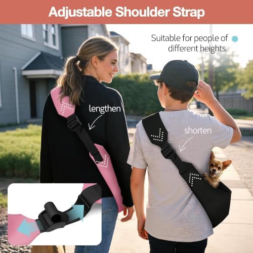 YUDODO Adjustable Dog Sling Carrier - Image 3