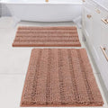 H.VERSAILTEX 2 Piece Set Bathroom Rugs Bath Mats Sets Super Absorbent Chenille by HVERSAILTEX
