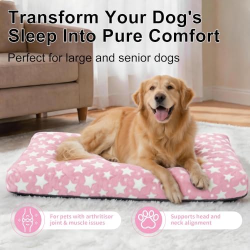 Orthopedic Dog Bed for Large Dogs, Washable Dog Mat - Image 2
