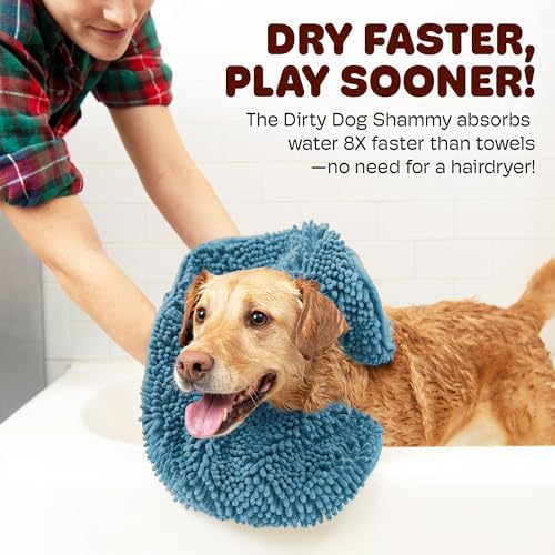 Dog Gone Smart The Dirty Dog Shammy Bath Towel - Image 3